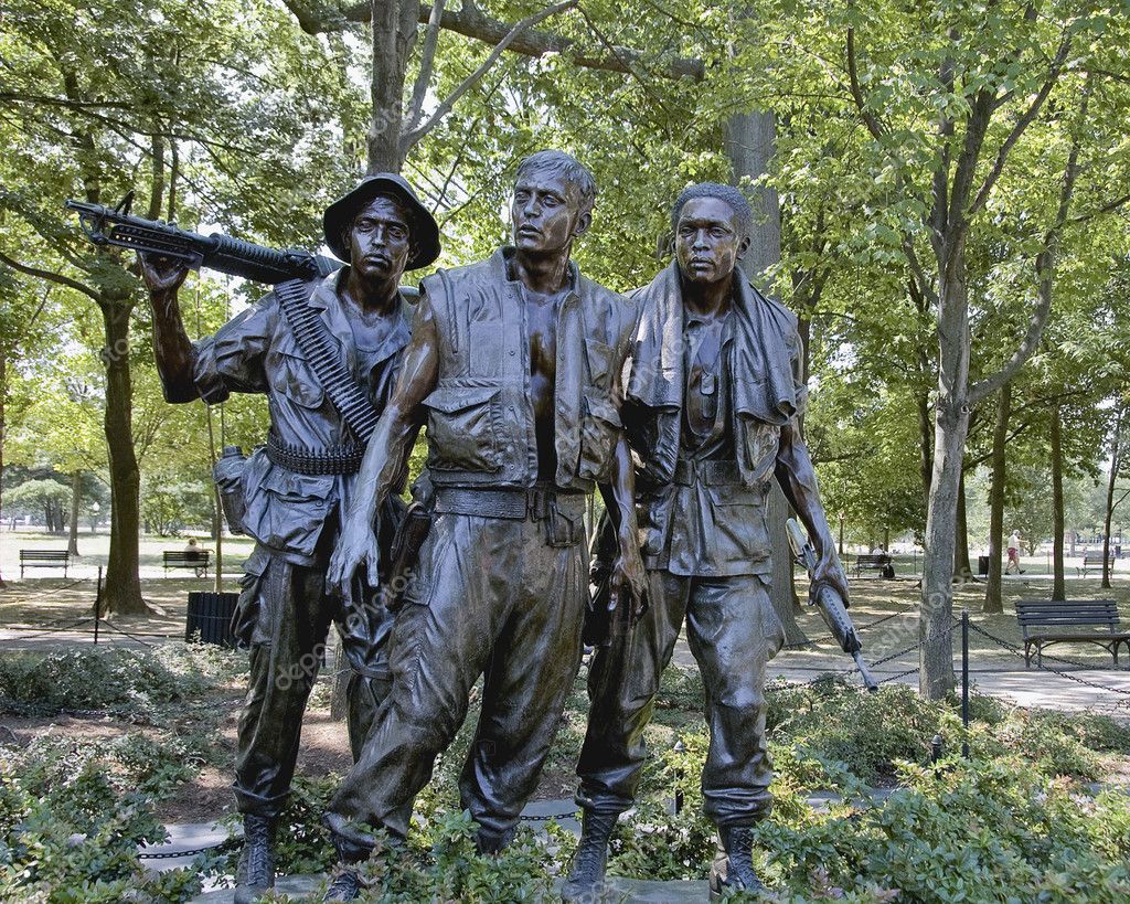 The Three Soldiers, Vietnam Veterans Memorial, Washington, DC загрузить