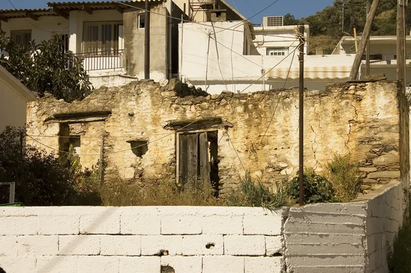 Greece backyard lifestyle — Stock Photo, Image