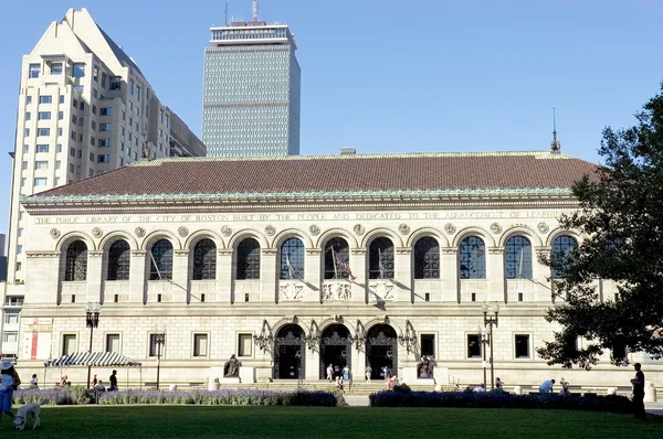Бостонская публичная библиотека — стоковое фото