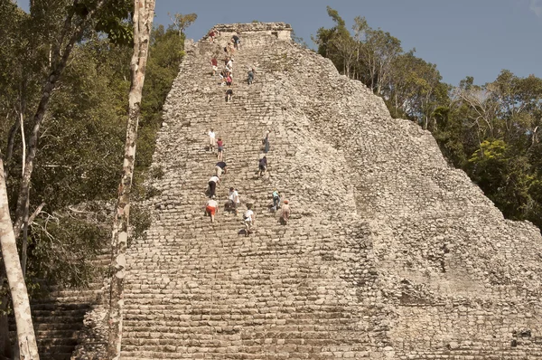 Руины Коба-Майя — стоковое фото