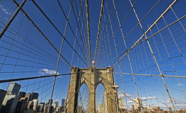 布鲁克林大桥 免版税图库照片