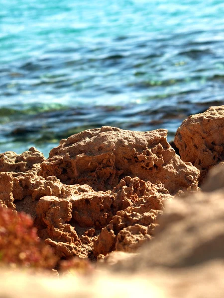 Marina Landskap Solig Dag Havet — Stockfoto