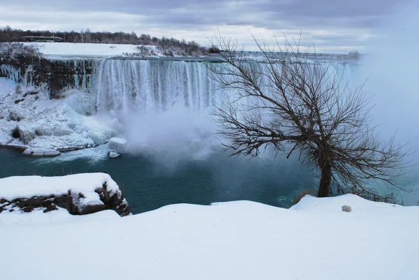 Niagara Şelalesi - Kış saati at nalı — Stok fotoğraf