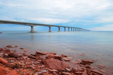 Confederation bridge clipart