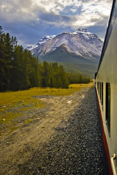 stock image Rockies Train Journey