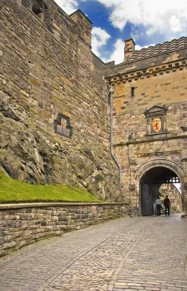 Edinburgh castle, Schottland — Stockfoto