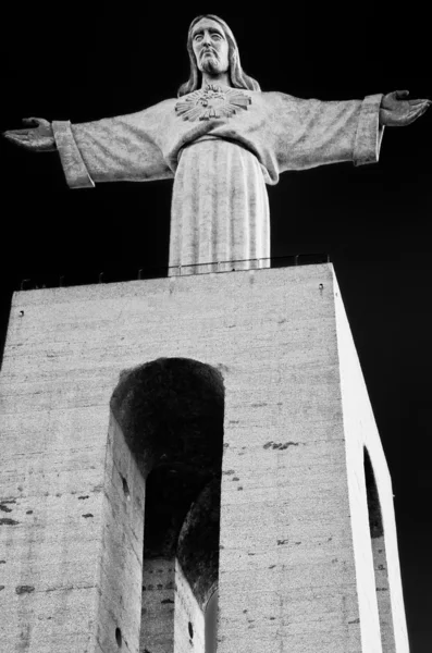 İsa (Cristo Rei heykeli) — Stok fotoğraf
