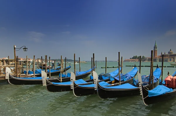 Góndolas de Venecia — Foto de Stock