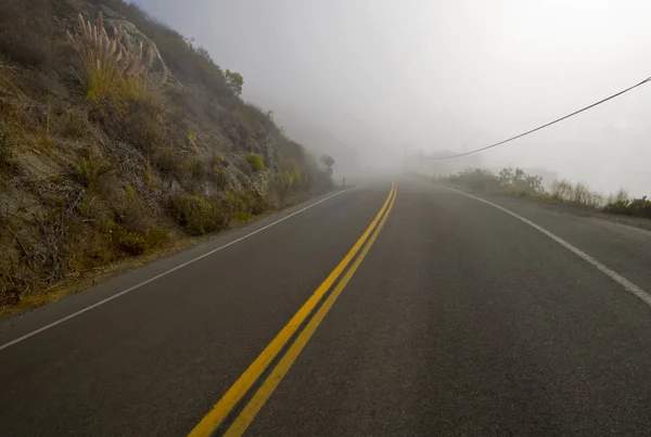 Misty Highway — Stock Photo, Image