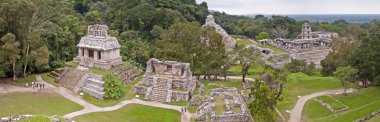 Palenque Panoramic clipart