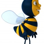 Cartoon bee Stock Photo by ©julos 4362719