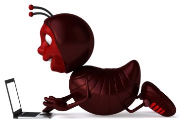 Ant 3d illustration