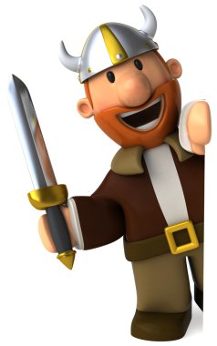 Viking illüstrasyon