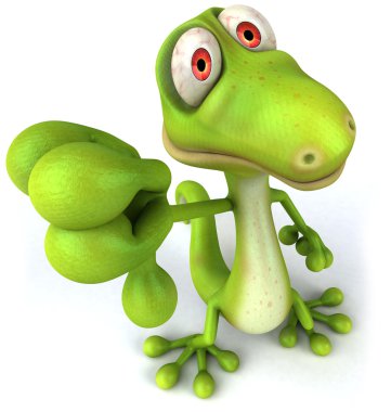 kertenkele illüstrasyon