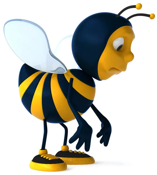 卡通蜜蜂 — 图库照片