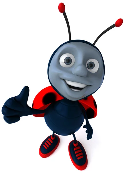 Ladybug 3d animated — Stock Photo, Image