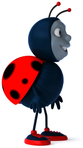 Lieveheersbeestje 3d animatie — Stockfoto