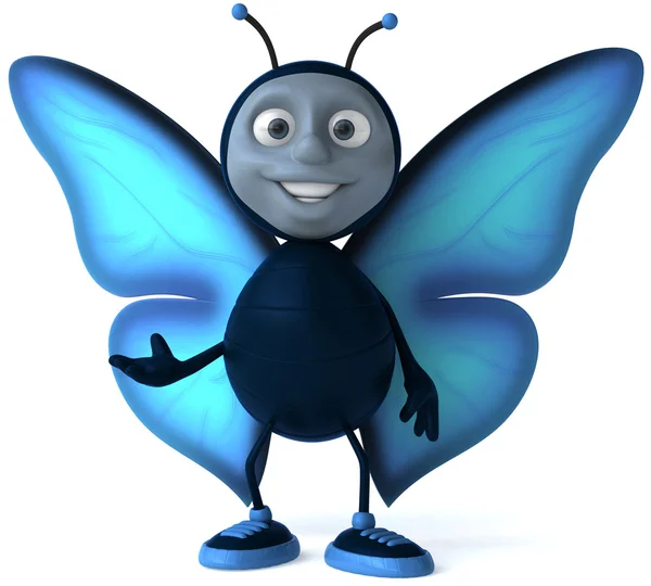 Motyl animacji 3d — Zdjęcie stockowe