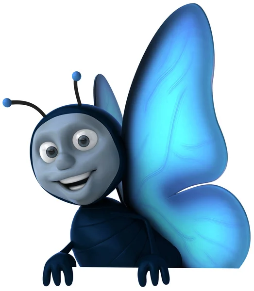 Farfalla animazione 3d — Foto Stock