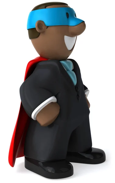 Ilustracja superbohatera 3d — Zdjęcie stockowe