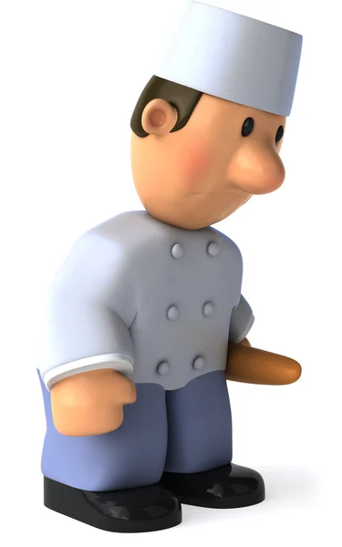 Chef illustration 3D — Stock Photo, Image
