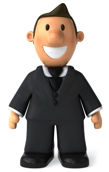 Omul de afaceri ilustrație 3d — Fotografie, imagine de stoc