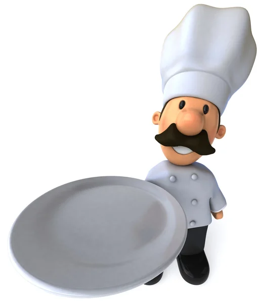 Chef illustration 3d — Photo