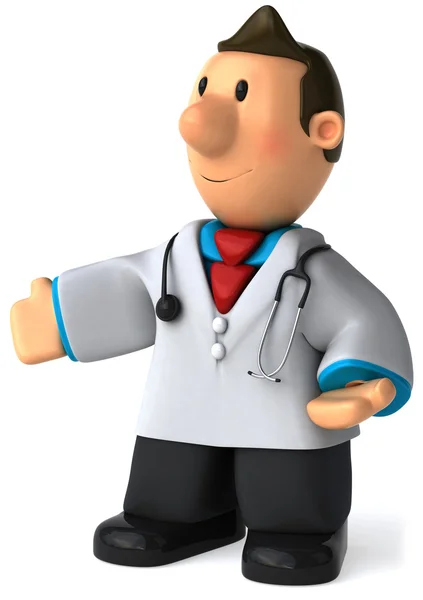 Orvos 3D-s illusztráció — Stock Fotó