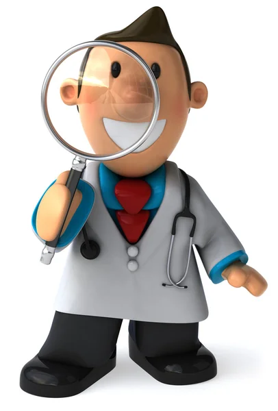 Orvos 3D-s illusztráció — Stock Fotó