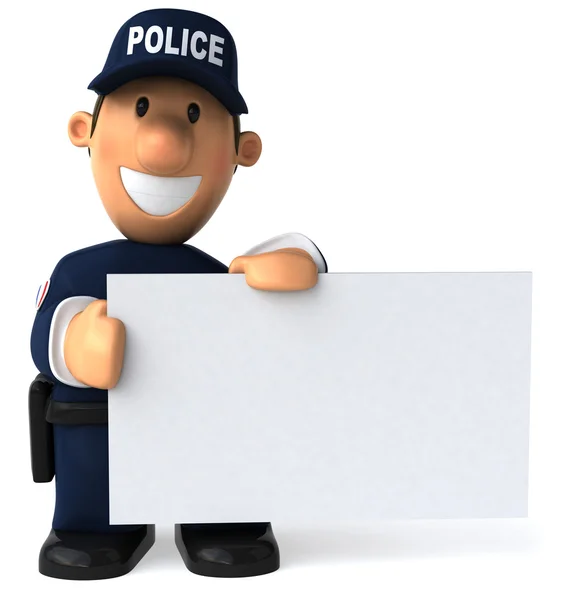 Офицер полиции — стоковое фото