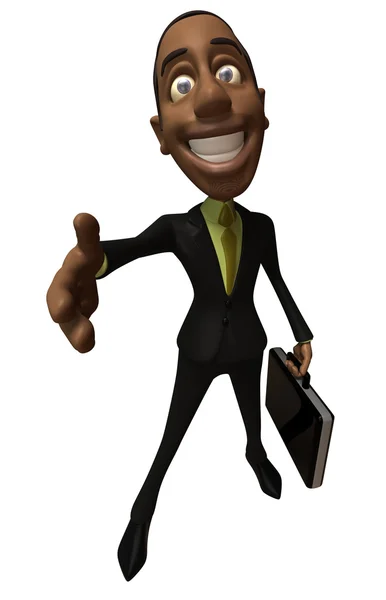 Hombre de negocios 3d ilustración —  Fotos de Stock