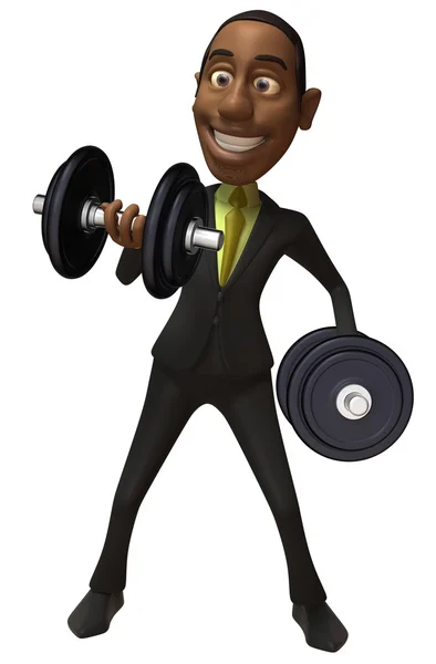 Business man 3d illustration — Stock Photo, Image