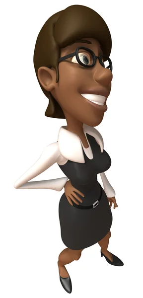 3D-иллюстрация для деловых женщин — стоковое фото
