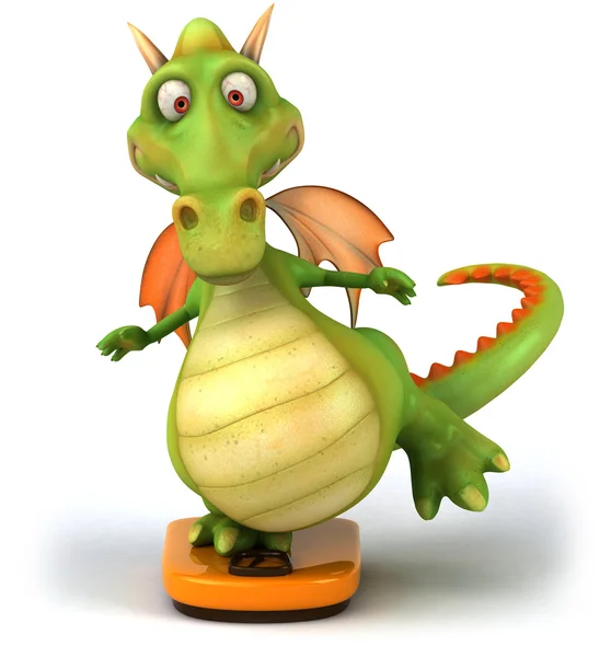 Dragon 3D Illustration — Stockfoto