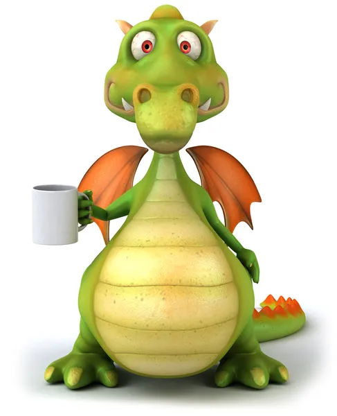 stock image Dragon 3d illustration