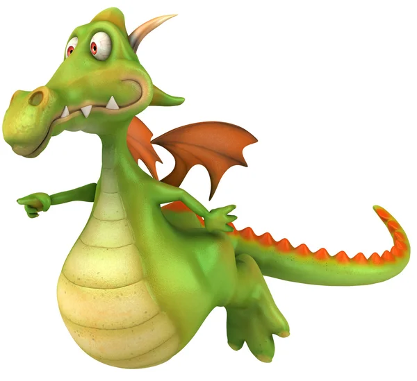 Иллюстрация Dragon 3D — стоковое фото