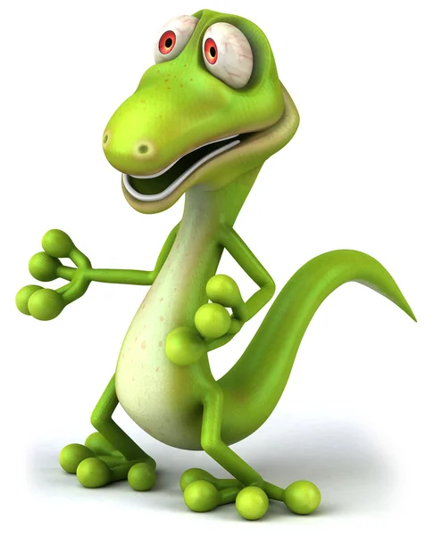 Lizard 3d illustration — Stock Photo, Image