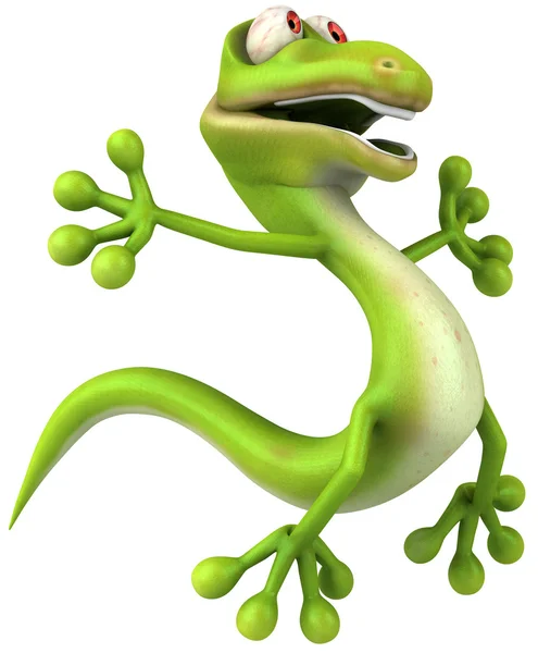 Lizard 3d illustration - Stock-foto