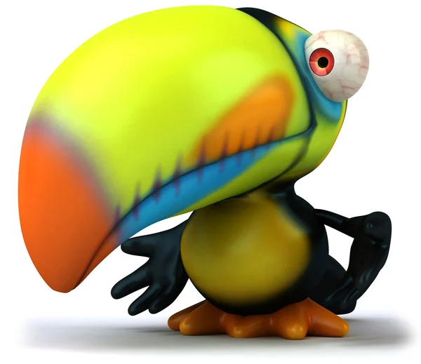Toucan 3d απεικόνιση — Φωτογραφία Αρχείου