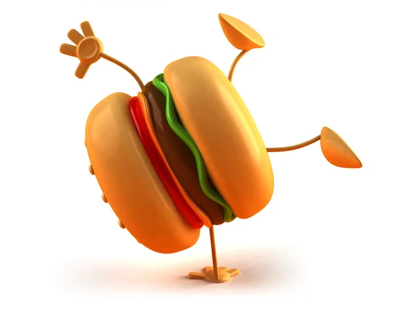Hamburger illüstrasyon — Stok fotoğraf