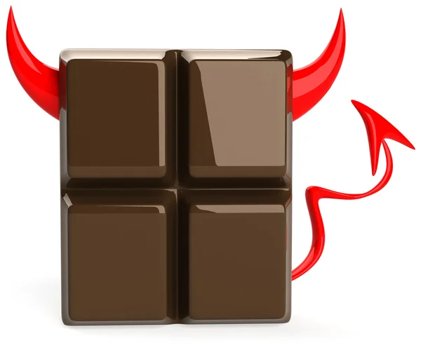 悪のチョコレート — ストック写真
