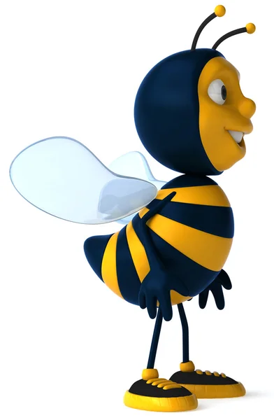 Мультипликационная пчела Стоковая Картинка