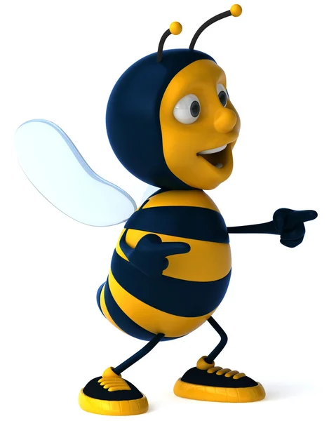 Мультипликационная пчела Стоковое Изображение