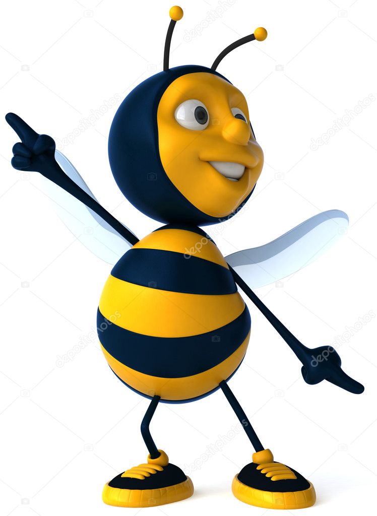 Cartoon bee Stock Photo by ©julos 4362663