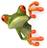 Frosch 3D animiert