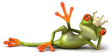 Kurbağa 3d animasyon