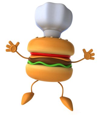 Hamburger 3d