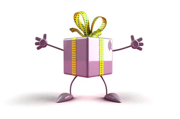 Gifts 3d illustraton — Stock Photo, Image