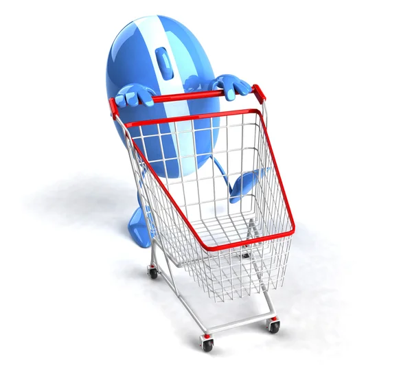 Online einkaufen — Stockfoto