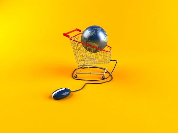 Shopping online — Stock Photo, Image